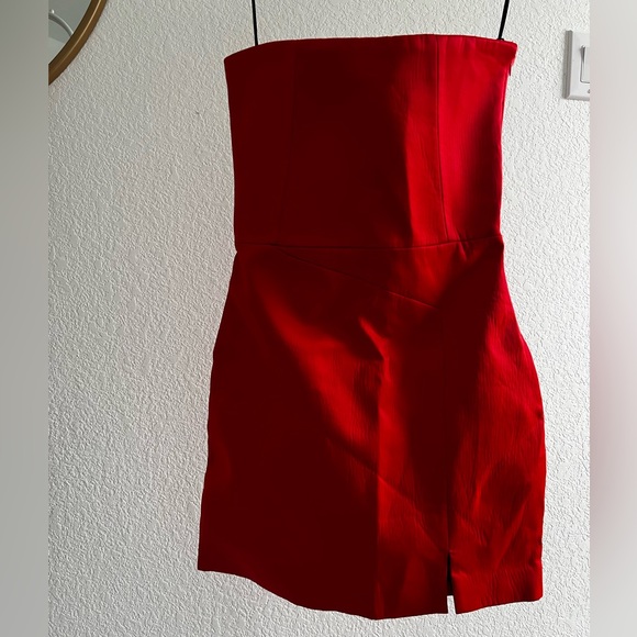 kate spade Dresses & Skirts - Kate Spade Red Strapless Dress- Sz 6